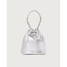 BORSA NEST METAL ORCIANI SD0186_MET ARGENTO