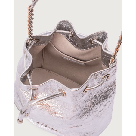 BORSA NEST METAL ORCIANI SD0186_MET ARGENTO