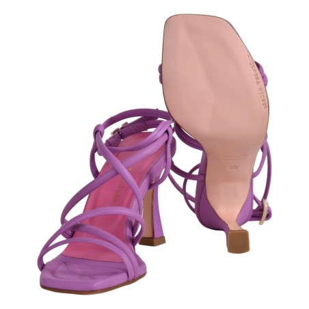 SANDALO CHERIE PELLE POESIE VENEZIANE B86 ORCHID