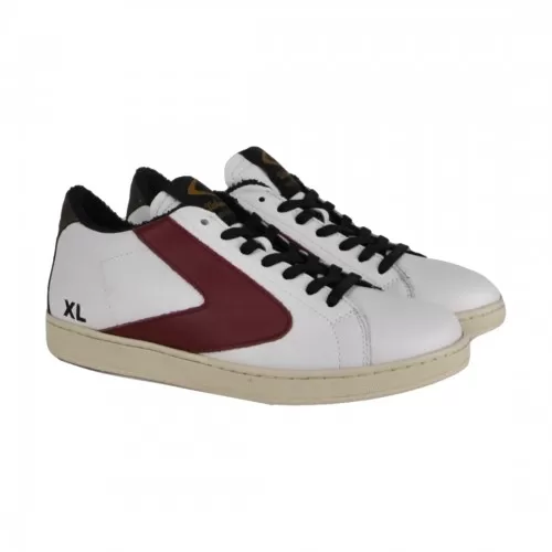 SNEAKERS TOURNAMENT NAPPA XL VALSPORT VT2071M BCO/BORDO