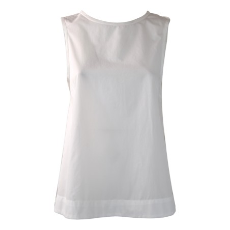 TOP GRETA OTTOD'AME PCH-DT9142-1 BIANCO
