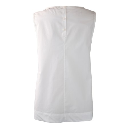 TOP GRETA OTTOD'AME PCH-DT9142-1 BIANCO