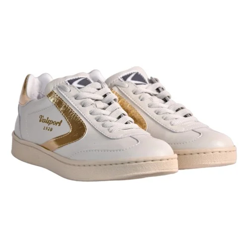 SNEAKER OLIMPIA LAMINATED VALSPORT VO2692W BCO/ORO
