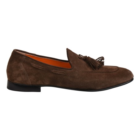 MOCASSINO CAMOSCIO FIOCCHETTO POESIE VENEZIANE VSE1U TDM