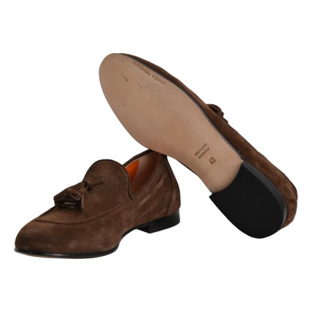 MOCASSINO CAMOSCIO FIOCCHETTO POESIE VENEZIANE VSE1U TDM