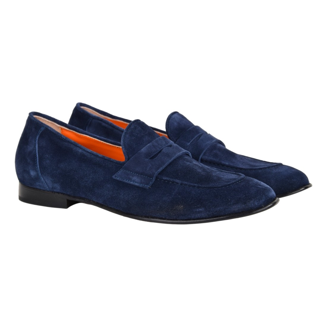 MOCASSINO CAMOSCIO POESIE VENEZIANE VSE2U BLU