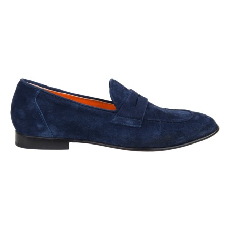 MOCASSINO CAMOSCIO POESIE VENEZIANE VSE2U BLU
