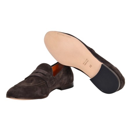 MOCASSINO CAMOSCIO POESIE VENEZIANE VSE2U CACAO