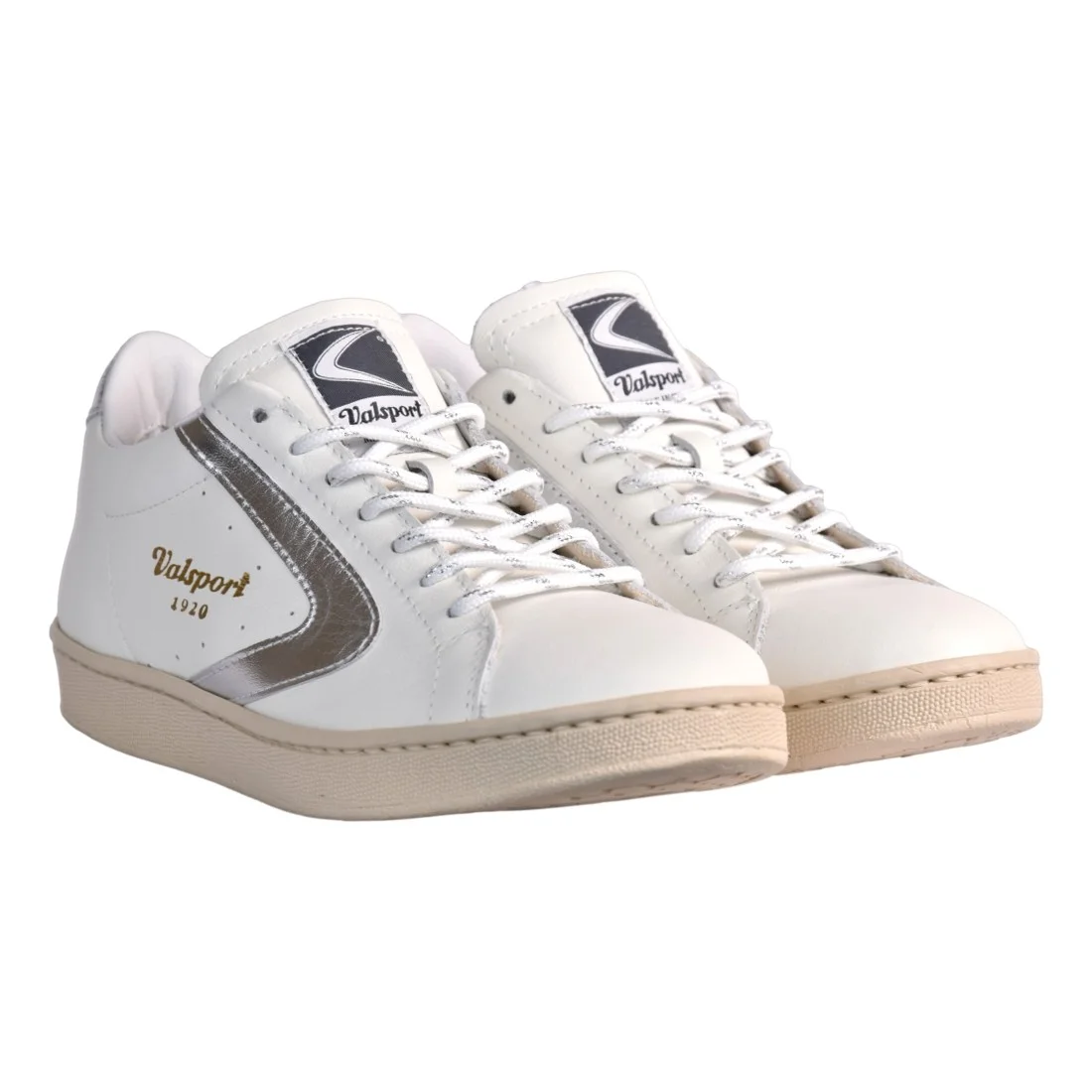 SNEAKER TOURNAMENT CLASSIC METAL W VALSPORT VT2729W BCO/ARGENTO