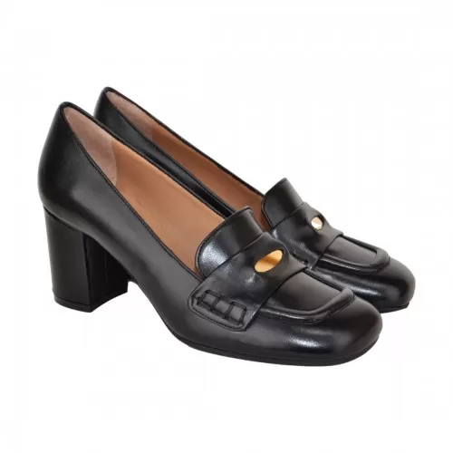 DECOLTE' CON CINTURINO FESTA LAINA NERO