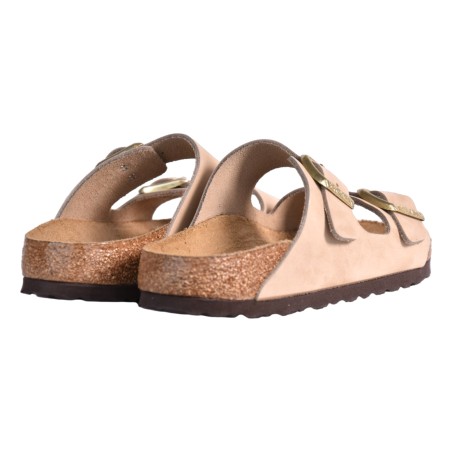 CIABATTA ARIZONA NUBUCK LEATHER BIRKENSTOCK 1019016 SANDCASTLE