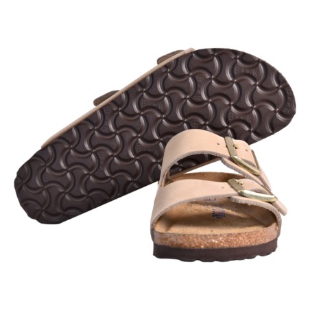 CIABATTA ARIZONA NUBUCK LEATHER BIRKENSTOCK 1019016 SANDCASTLE