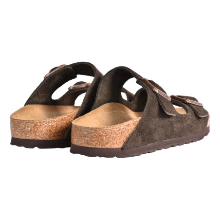 CIABATTA ARIZONA SUEDE LEATHER BIRKENSTOCK 1027083 MOCHA