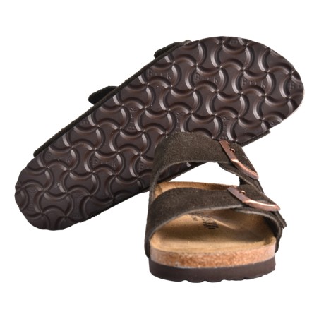 CIABATTA ARIZONA SUEDE LEATHER BIRKENSTOCK 1027083 MOCHA
