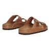 CIABATTA ARIZONA OILED LEATHER BIRKENSTOCK 1028401 COGNAC