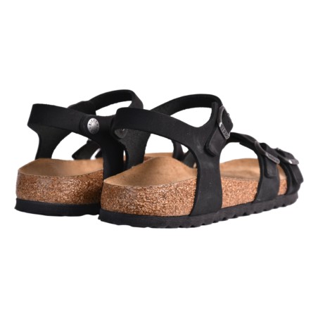 SANDALO KUMBA NUBUCK LEATHER BIRKENSTOCK 1029526 BLACK