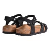 SANDALO KUMBA NUBUCK LEATHER BIRKENSTOCK 1029526 BLACK
