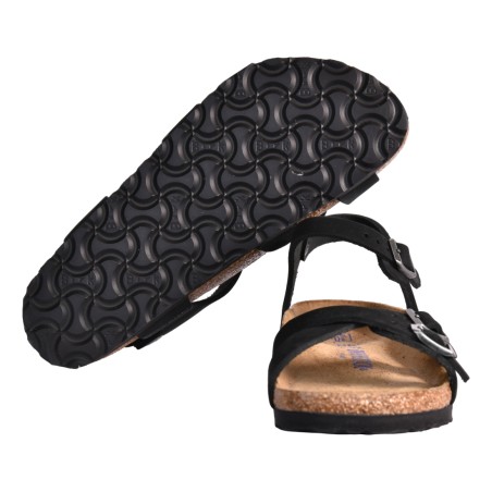 SANDALO KUMBA NUBUCK LEATHER BIRKENSTOCK 1029526 BLACK