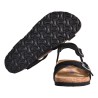 SANDALO KUMBA NUBUCK LEATHER BIRKENSTOCK 1029526 BLACK