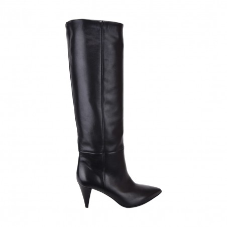 STIVALE IN NAPPA STRATEGIA A5213 NERO