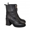 TRONCHETTO CON ZIP STRATEGIA A5283 NERO
