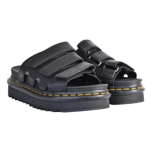 CIABATTA RAINE SLIDE DR. MARTENS 40522001 BLACK