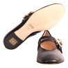 BALLERINA DOPPIO CINTURINO LA PARIGINA A2849-SF NERO