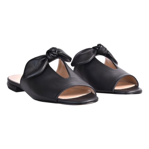 CIABATTA CON FIOCCO LA PARIGINA C655 NERO
