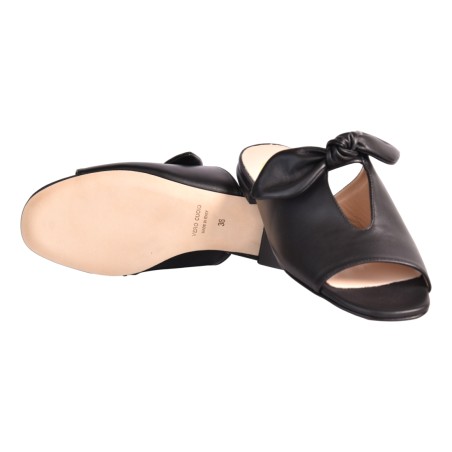 CIABATTA CON FIOCCO LA PARIGINA C655 NERO