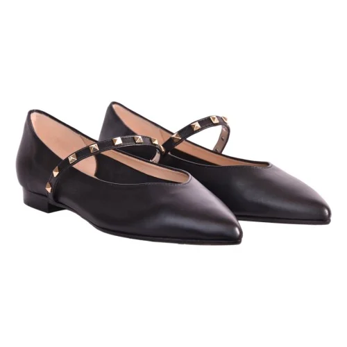 SCARPA ACCOLLATA CON CINTURINO LA PARIGINA H268BO-SF NERO