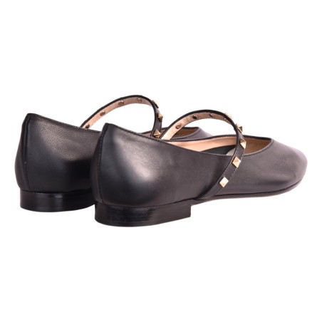 SCARPA ACCOLLATA CON CINTURINO LA PARIGINA H268BO-SF NERO