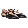 SCARPA ACCOLLATA CON CINTURINO LA PARIGINA H436 NERO