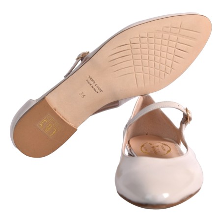 SCARPA ACCOLLATA CON CINTURINO LA PARIGINA H436 TOFU