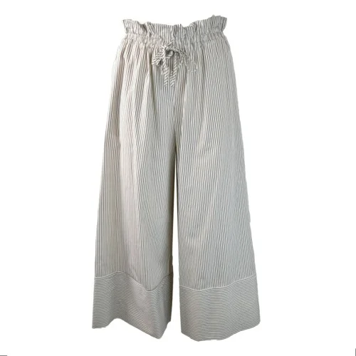 PANTALONE SOLOTRE M1D0050 PANNA