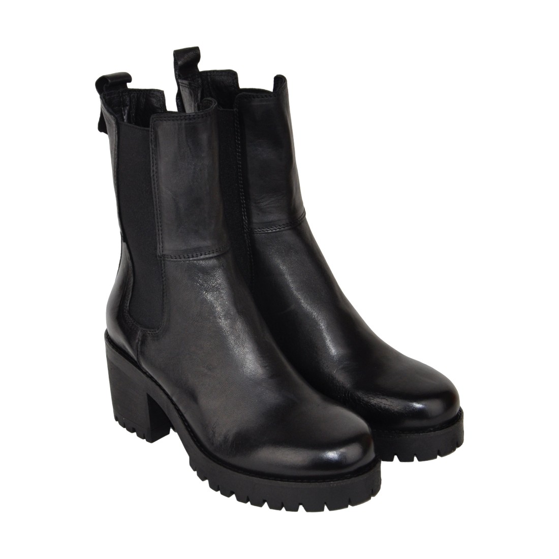 BEATLES ALTO IN PELLE REP-KO ST310 NERO
