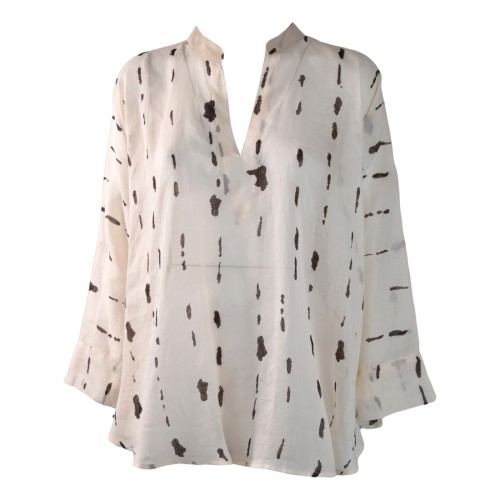 SHIRT OTTOD'AME CHG-DC5137 LATTE