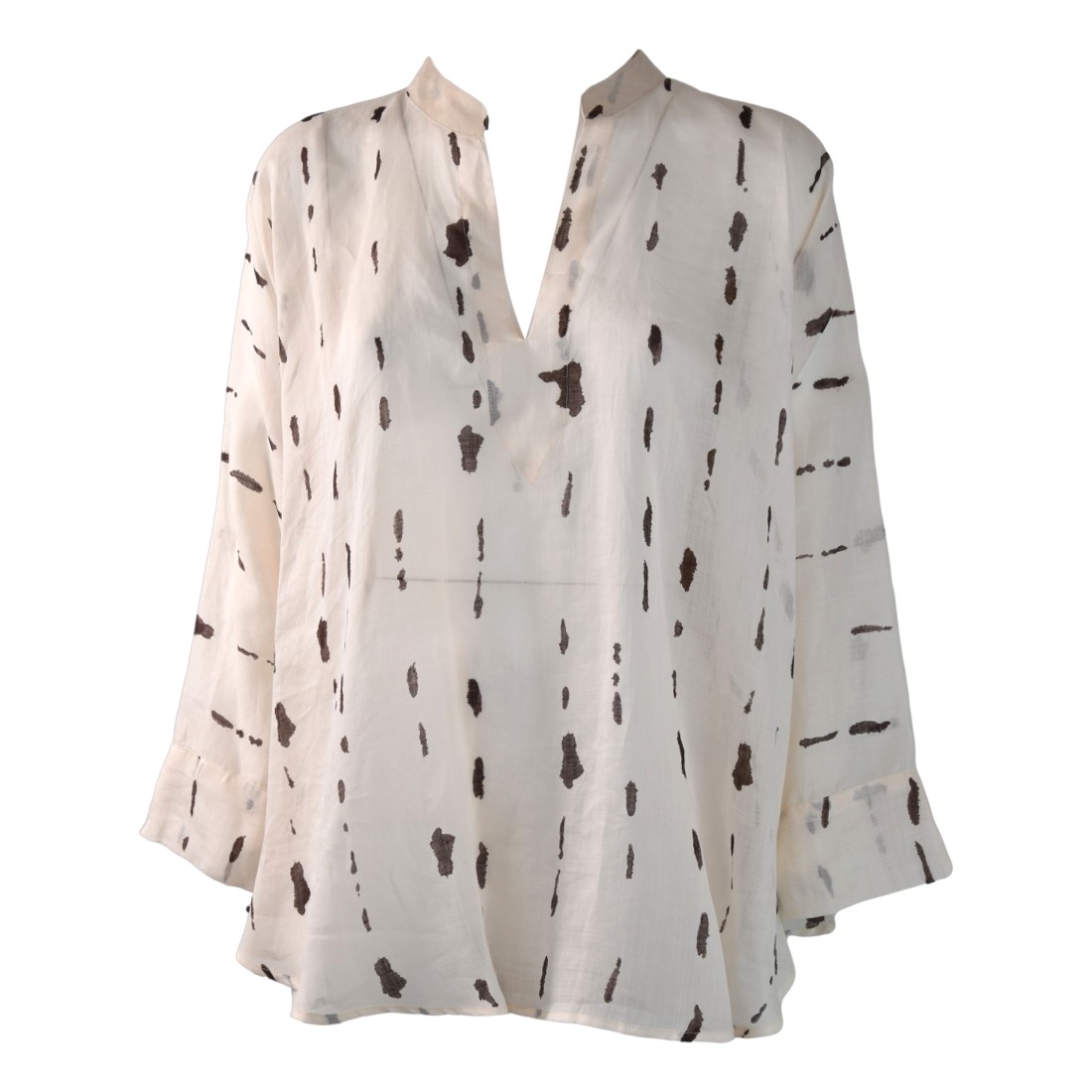 SHIRT OTTOD'AME CHG-DC5137 LATTE