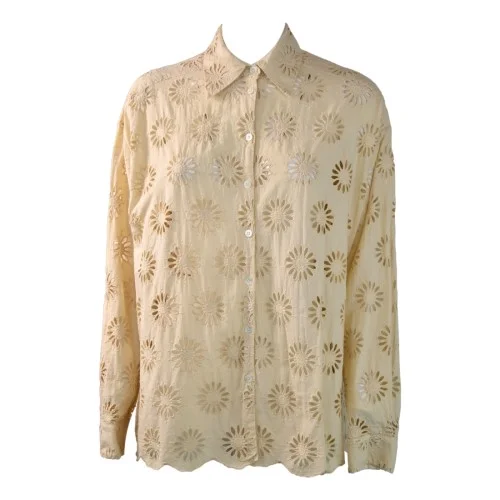 SHIRT OTTOD'AME KEE-DC5102 LATTE