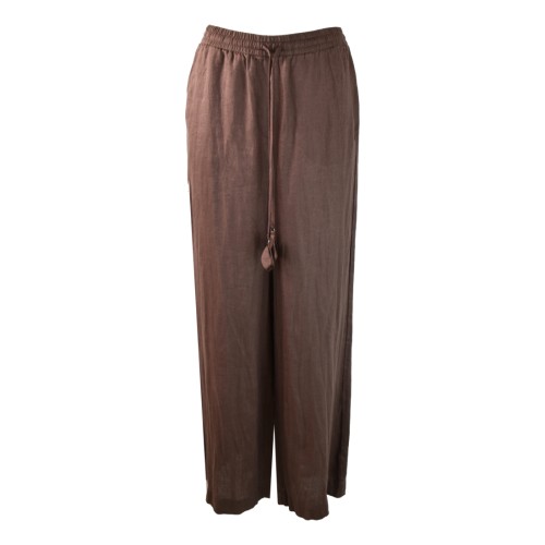 PANTALONE LOLA OTTOD'AME MSM-DP9820-1 CIOCCOLATO