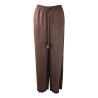 PANTALONE LOLA OTTOD'AME MSM-DP9820-1 CIOCCOLATO