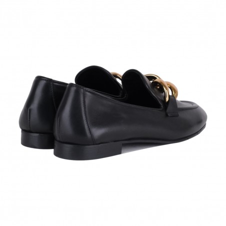 MOCASSINO CON ACCESSORIO POESIE VENEZIANE JJA62 NERO