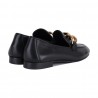 MOCASSINO CON ACCESSORIO POESIE VENEZIANE JJA62 NERO