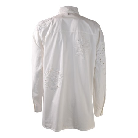 SHIRT OTTOD'AME SEE-DC5065 BIANCO