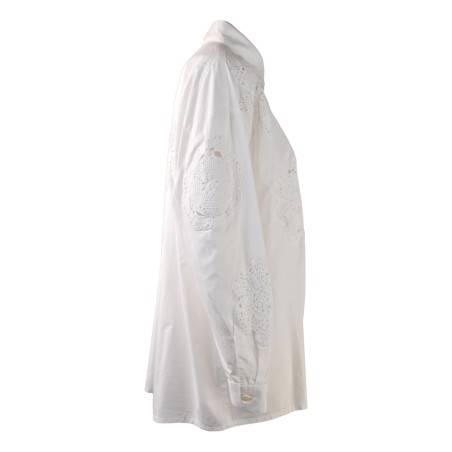 SHIRT OTTOD'AME SEE-DC5065 BIANCO