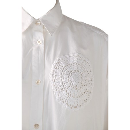 SHIRT OTTOD'AME SEE-DC5065 BIANCO