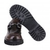 MOCASSINO ABRASIVATO CON MORSETTO POESIE VENEZIANE JMC22 COGNAC