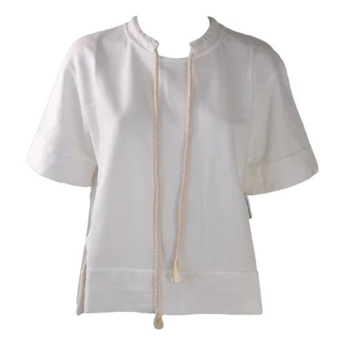 FELPA MANICHE CORTE CON COULISSE NOUMENO CONCEPT N-F211-14109 002