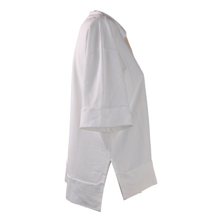 FELPA MANICHE CORTE CON COULISSE NOUMENO CONCEPT N-F211-14109 002