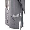 FELPA FULL ZIP MANICA 3/4 NOUMENO CONCEPT N-F212-14109 217