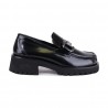 MOCASSINO ABRASIVATO CON MORSETTO POESIE VENEZIANE JMC22 NERO